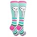 Zmart Funny Llama Socks for Women - Crazy Knee High Socks, Gifts for Girls