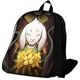 Undertale Asriel School Bag / Color Black / Size Large