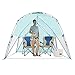 Lightspeed Outdoors Tall Canopy, Beach Shelter, Lightweight Sun Shade Tent + One Shade Wall Included