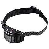 Dog Bark Collar | Shock Collar For Dogs 10-120 Pounds | 7 Level Adjustable Sensitivity | No Bark Electronic Anti Bark Dog Training Collar | No Harm Warning Beep | BONUS Extra Battery Inside PET853-01