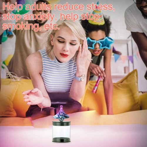 Gyro Wheel Spinning Top Toy - Stress Relief Desk Companion & Novelty Gift for All Ages