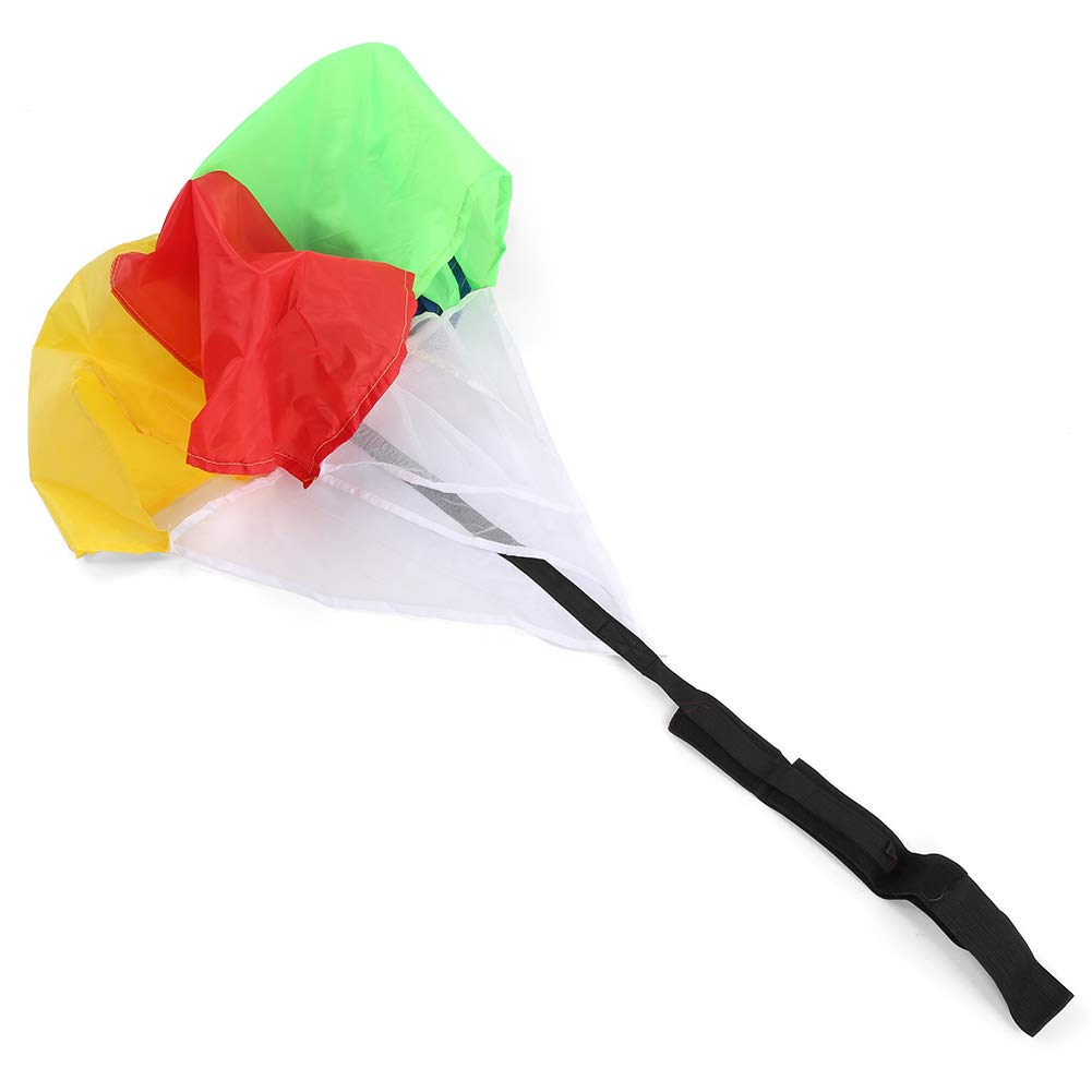 Bnineteenteam Kids Training Resistance Parachute, Running Football Umbrella Physical Training Chute Running Parachute Resistance Trainer Adjustable Webbing Drag Parachute