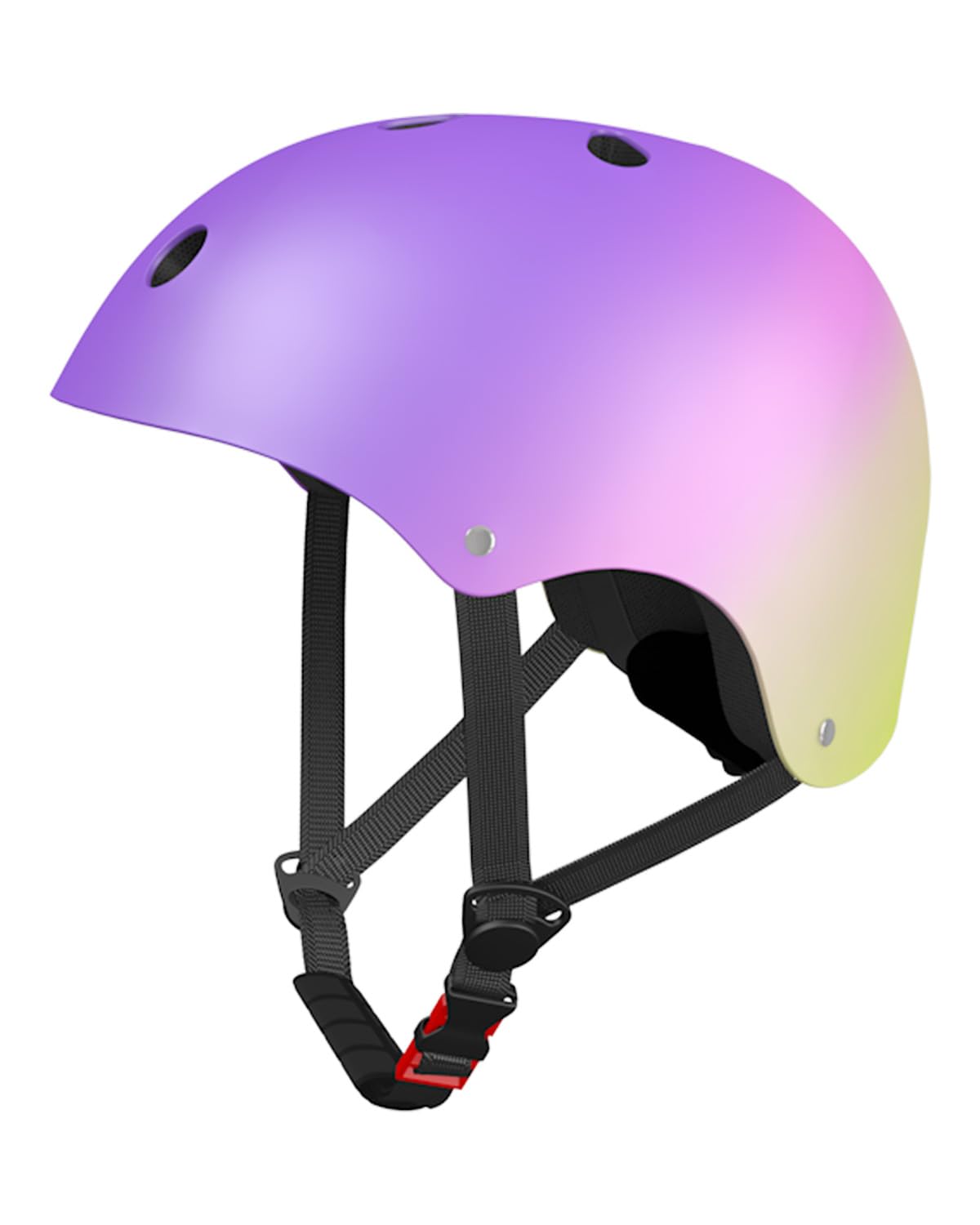 Color Gradient Toddler Helmet Kids Bike Helmet Adjustable from Toddler to Youth 11 Vents Safety & Ventilation Design for Cycling Skating Scooter Skateboard