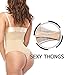 SEXYWG Women High-Waist Thong Shapewear Body Tummy Control Cincher Boyshorts,Beige,X-Large/XX-Large