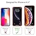 Arae Case for iPhone Xr - Wallet Case with PU Leather Card Pockets [Shockproof] Back Flip Cover for iPhone Xr 6.1 inch (Rosegold)