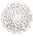 The Baker Celebrations Round Paper Lace Table Doilies – 4 5 6 8 and 10 inches Assorted Sizes; White Decorative Tableware Placemats Beautiful Assortment (Variety Pack of 150 – 30 of Each)