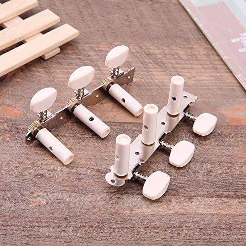 LDCRE 1 Pair Left Right Classical Guitar String Tuning Pegs Machine Heads Tuners Keys Part 3L3R Professional Guitar Parts Accessories