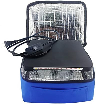 YIBOSS MINI Personal Portable Oven &amp; Waterproof Food Warmer Carry Bag (General, Blue)