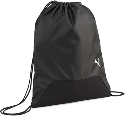 PUMA teamGOAL Gym Sack Drawstring Bag Durable Fabric Brand PUMA teamGOAL