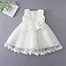 Coozy Baby Girls Dress Infant Princess Christening Baptism Party Birthday Formal Dress (Ivory (Style 3), 3M/0-6months)