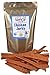 Dog Treats by Lots Of Woof, Dog Jerky Treats, All Natural Dog Treats, Chicken Jerky Dog Treats,Dog Treats Made In the USA Only, Grain Free Treats, Training Treats, Organic 7 Inch Strips 10 oz Pouch