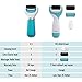 Electronic Foot File Professional Pedicure Tools Foot Care Callus Remover for Dead Hard Cracked Skin on Feet Include 2 Mineral Pumice Stone Rollers and Massage Roller Head
