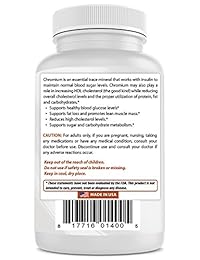 Suplemento Best Naturals picolinato de cromo, 0.000035 oz, 120 comprimidos