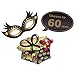60th Birthday Photo Booth Props 60th Birthday Party DIY Supplies Decoration for Men and Women 35Pcs by MeritChoice