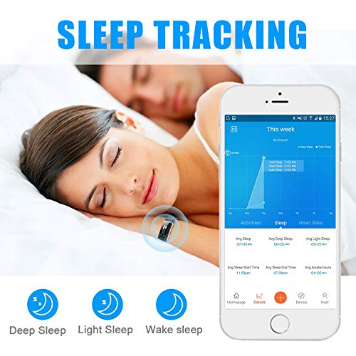 image for LETSCOM Fitness Tracker, Heart Rate Monitor Watch with Color Screen, I