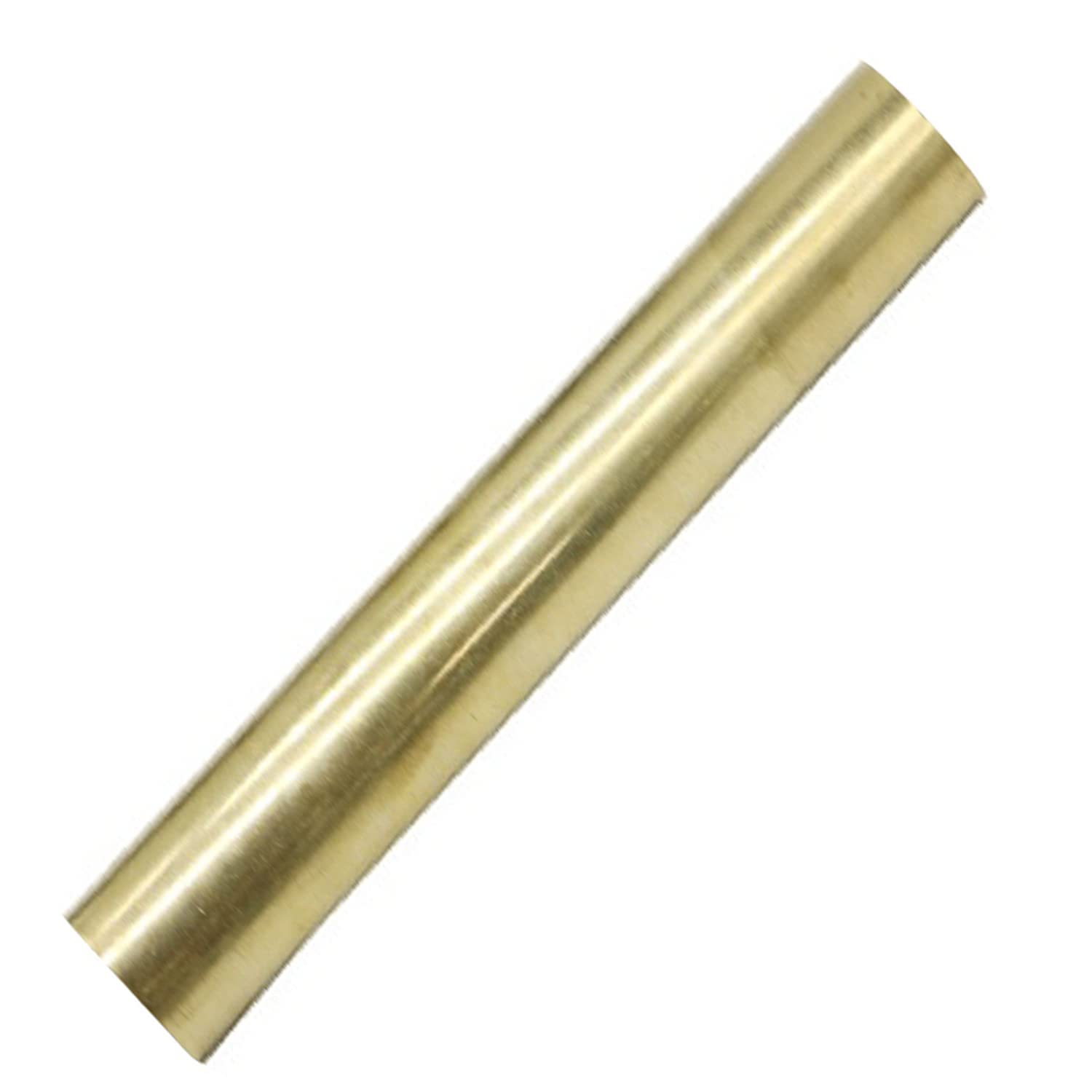 1PCS 25mm Brass Rod, Metal Solid Round Brass Rod Pin Lathe Bar Stock for RC Model Airplane Helicopter DIY Craft, 25mm / 1 inch in Diameter 300mm in Length