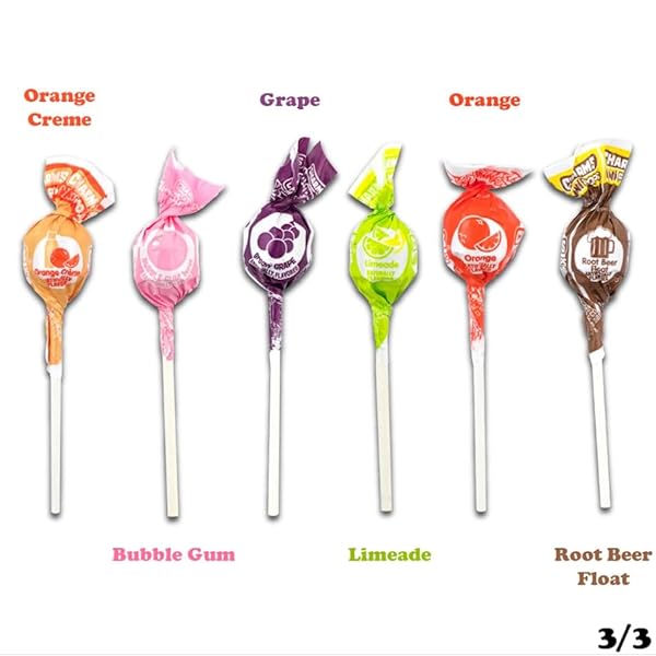 CHARMS MINI POPS – 4.5 LB BAG OF INDIVIDUALLY WRAPPED FRUITY HARD CANDY LOLLIPOPS IN 18 FUN FLAVORS – PEANUT AND GLUTEN FREE, 400 COUNT