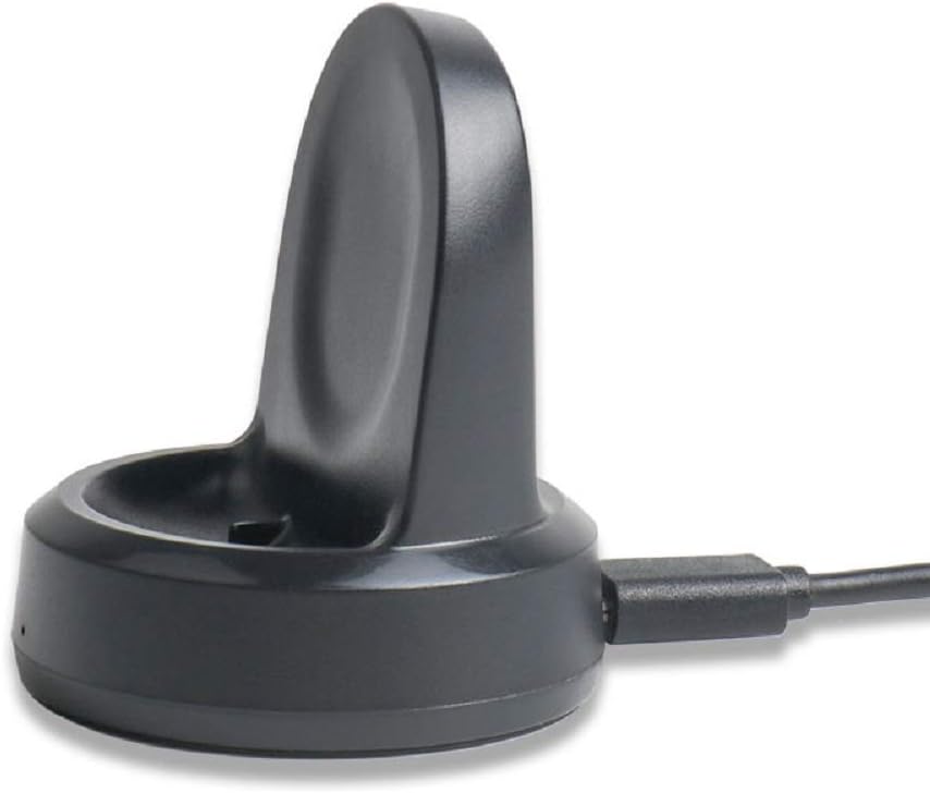 Amazon Com Samsung Galaxy Watch Charger Dock Sikai Replacement Portable Magnetic Charging Cradle Dock For Samsung Galaxy Watch Desktop Charging Stand With Micro Usb Charging Cable Black Charger