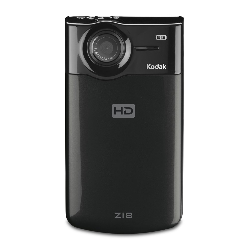 Amazon.com : Kodak Zi8 Pocket Video Camera - Black (Discontinued by  Manufacturer) : Camcorders : Camera & Photo