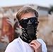 MaxMiles Multifunctional Sport Headwear Bicycle Face Mask Half Mask Ski Snowboard Paintball Tube Hat Anti Fog and Anti Dust Mask Running Headgear Bandana Face Cover (Black)