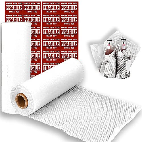 onesimcr White Wrapping Paper Wrap 15"x131' Sustainable