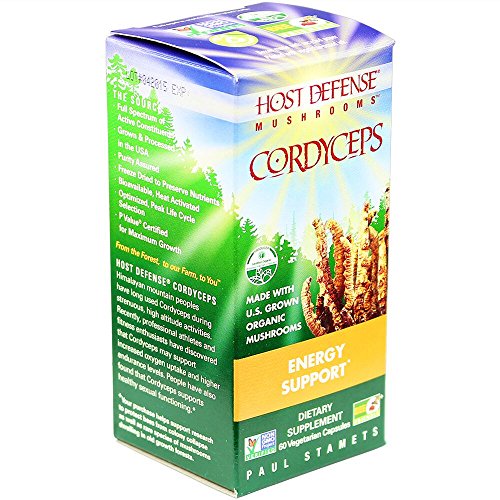 Host Defense - Cordyceps Capsules, Energy Support, 60 count (FFP)