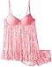 Cinema Etoile Women's Silvie Molded-Cup Lace Babydoll