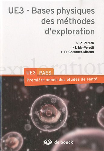 Bases physiques des méthodes d'exploration
