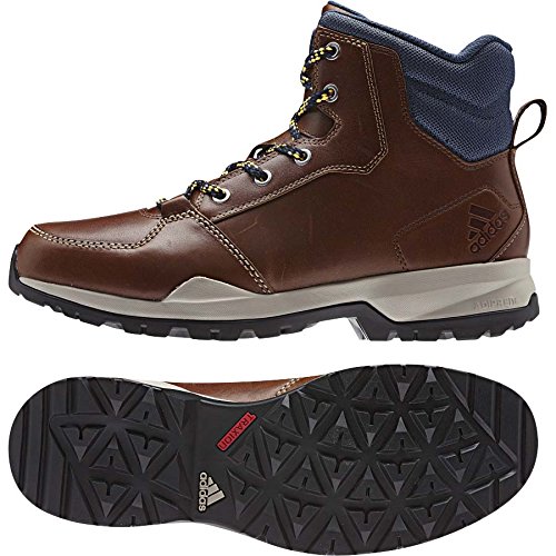 adidas Sport Performance Men's Rockstack Mid Leather Boot,Brown,6 M