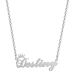 Custom Silver Name Necklace Personalized for