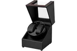 ANYASUN Watch Winder for Automatic Watches,Automatic Watch Winder Box,Double Watch Winder with Quiet Japanese Motor,USB Type C