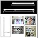 Si Tong 8 Pack Tension Rods,Spring Curtain Rods Window Rods for Kitchen Window Bathroom (28