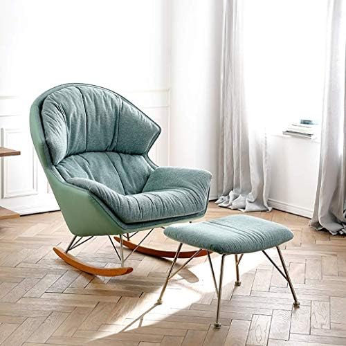 安心の定価販売 Llssロッキングチェアリクライニングデッキチェアダイニングチェアサンラウンジャーベッドルームリビングルームバルコニーソファチェア読書本 チェアリラクシングチェアバケーションスリーピングラウンジチェアコーヒーチェアグリーン