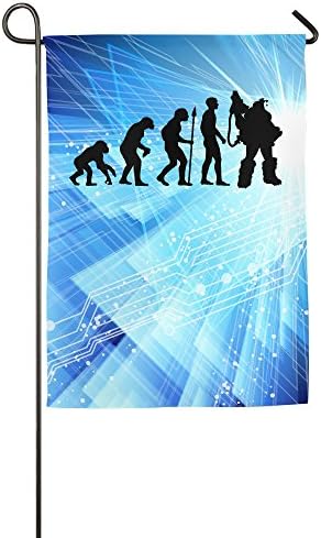 PKTWO Evolution OverMei Outdoor Patio Garden Flag Decor Welcome