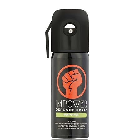 IMPOWER Self Defence Pepper Spray for Woman safety | 55 ML