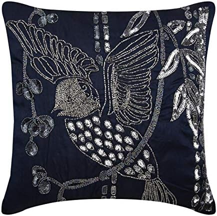 Amazon Com The Homecentric Handmade Navy Blue Pillow Cases