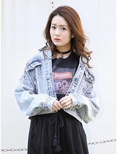Amazon ウィゴー レディース Wego ウィゴー Wego クロップドデニムジャケット デニム淡加工色 F コート ジャケット 通販
