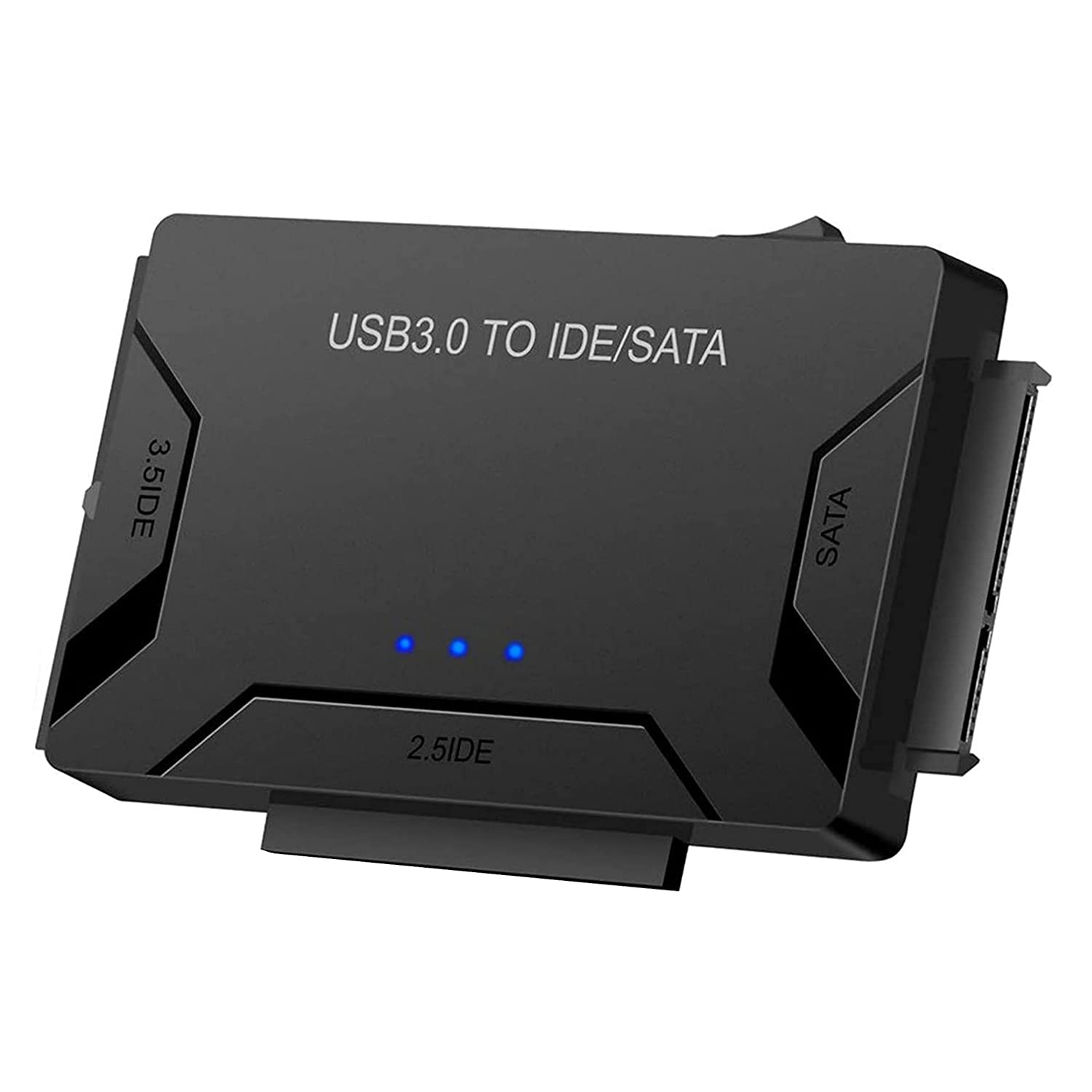 L40CS USB 3.0 to IDE SATA Converter 2.5" 3.5" External Hard Drive Adapter Kit SATA HDD SSD & IDE HDD Cable Adapter
