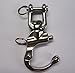 JY-MARINE Jaw Swivel Eye Shackle Marine Grade Stainless Steel 316 Sailing Hardware -3-1/2