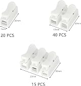 DDHOMIN 75 CH1 CH2 CH3 Spring Clamp Quick Push Wire Connectors Terminals view 5