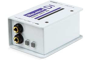 Bolanle Pro DI Passive Direct Box - 1/4" Instrument Premium Direct Box to Balanced & Unbalanced XLR,Impedance Transformer Connector for Impedance Conversion and Isolation (D1)