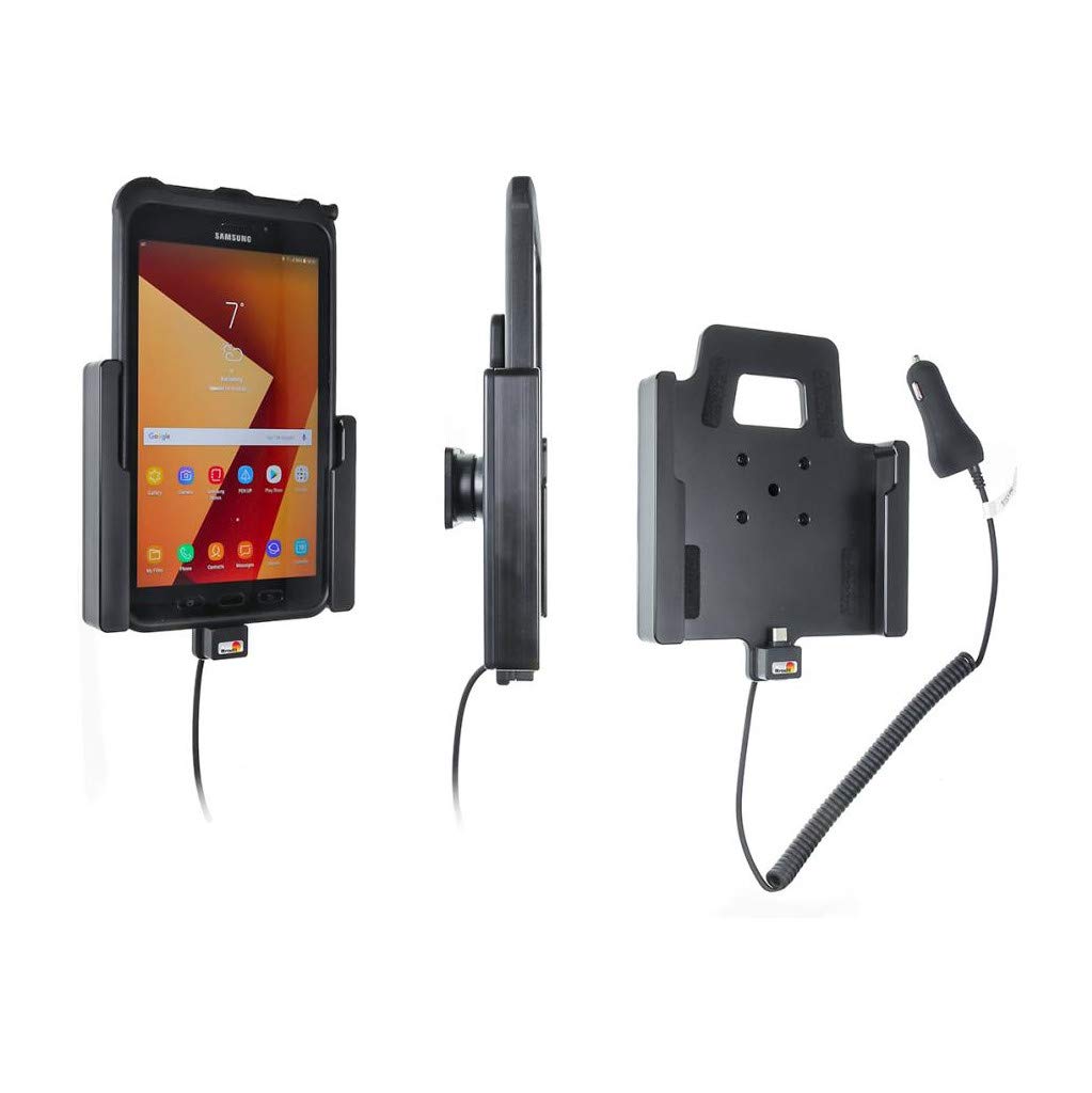 Brodit Device holder 712002 | Made in Sweden | with charging function for tablets - Samsung Galaxy Tab Active 2 SM-T390/SM-T395, Galaxy Tab Active 3 SM-T570/SM-T575, Galaxy Tab Active 2