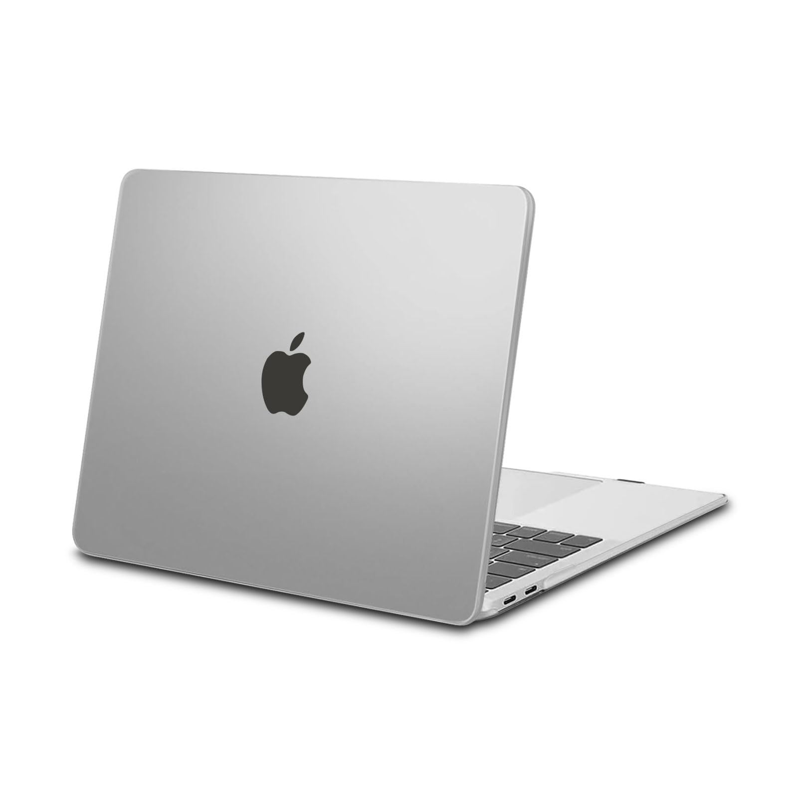 MOSISO Compatible with MacBook Air 13 inch Case M1 A2337 A2179 A1932, Protective Hard Shell Cover Compatible for MacBook Air M1 Case 13.3 inch 2021 2020 2019 2018 Retina Touch ID, Frost