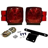 Blazer International  C6424 Square Submersible Trailer Light Kit (Misc.)