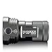 Bundle: MANKER MK34 8000 Lumens CREE XP-G3 LED Flashlight + 3x MANKER High Drain 2600mAh Rechargeable 18650 Batteries