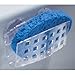 iDesign Sinkworks Kitchen Sink Suction Holder for Sponges, Scrubbers, Soap - Clear Large