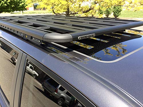 Rhino-Rack USA JA9328 Pioneer Platform Roof Rack Tray 76 in. x 49 in. Incl. Backbone 2 Base Mount System Assembly Required Pioneer Platform Roof Rack Tray - Thumbnail 4