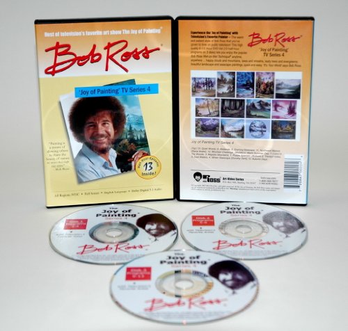 ROSS DVD JOY OF PAINTING SERIES 4. FEATURING 13 SHOWS