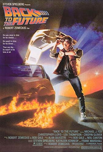 Amazon Co Jp フレーム付 黒 映画ポスター バックトゥザフューチャー Back To The Future A3サイズ Us版 Mi1 並行輸入品 ホーム キッチン