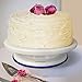 Cake Turntable Rotating Stand by Bakeware Pro with Bonus Frosting Icing Piping Pastry Bag and Five Nozzle Tips| Revolving Decorating Supplies Set For Dessert Birthday Party Holiday Wedding